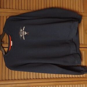 Women's Columbia Fleece Sweatshirt Navy LG.